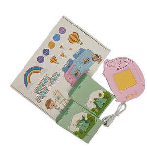 Talking Flash Card – Baby Pink Elephant Series