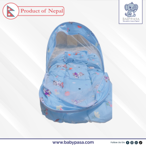 Baby Nest Mosquito Net Blue