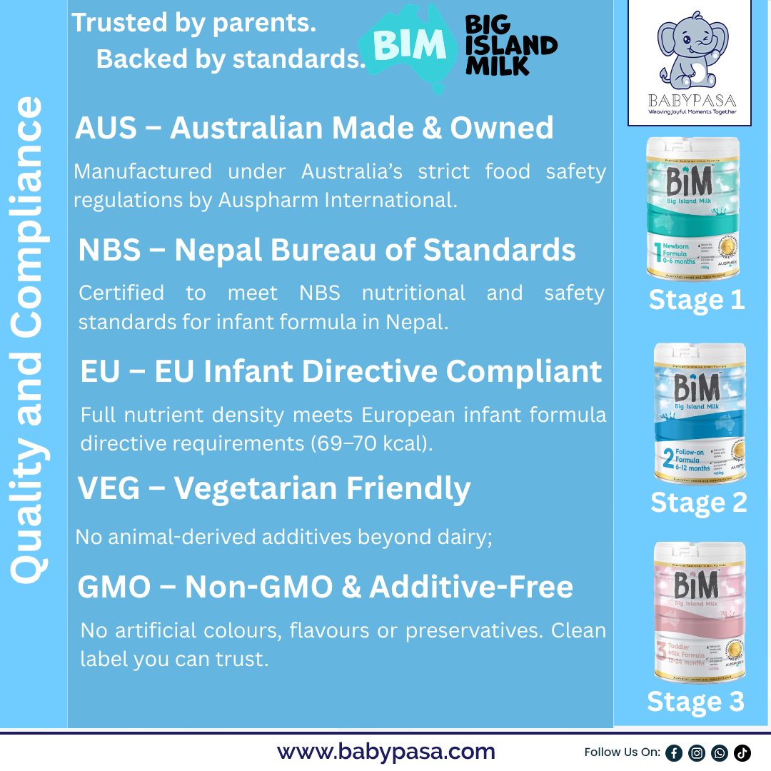 BIM 3 Australian Formula Milk - 400 gm - Image 5