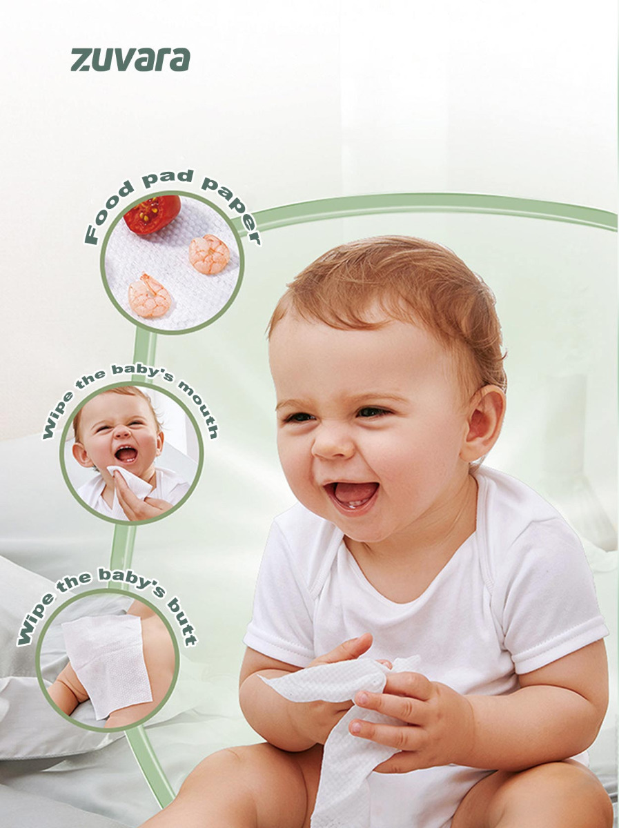 Zuvara -- Baby Water Wet Wipes ---- (20 Pulls) - Image 4