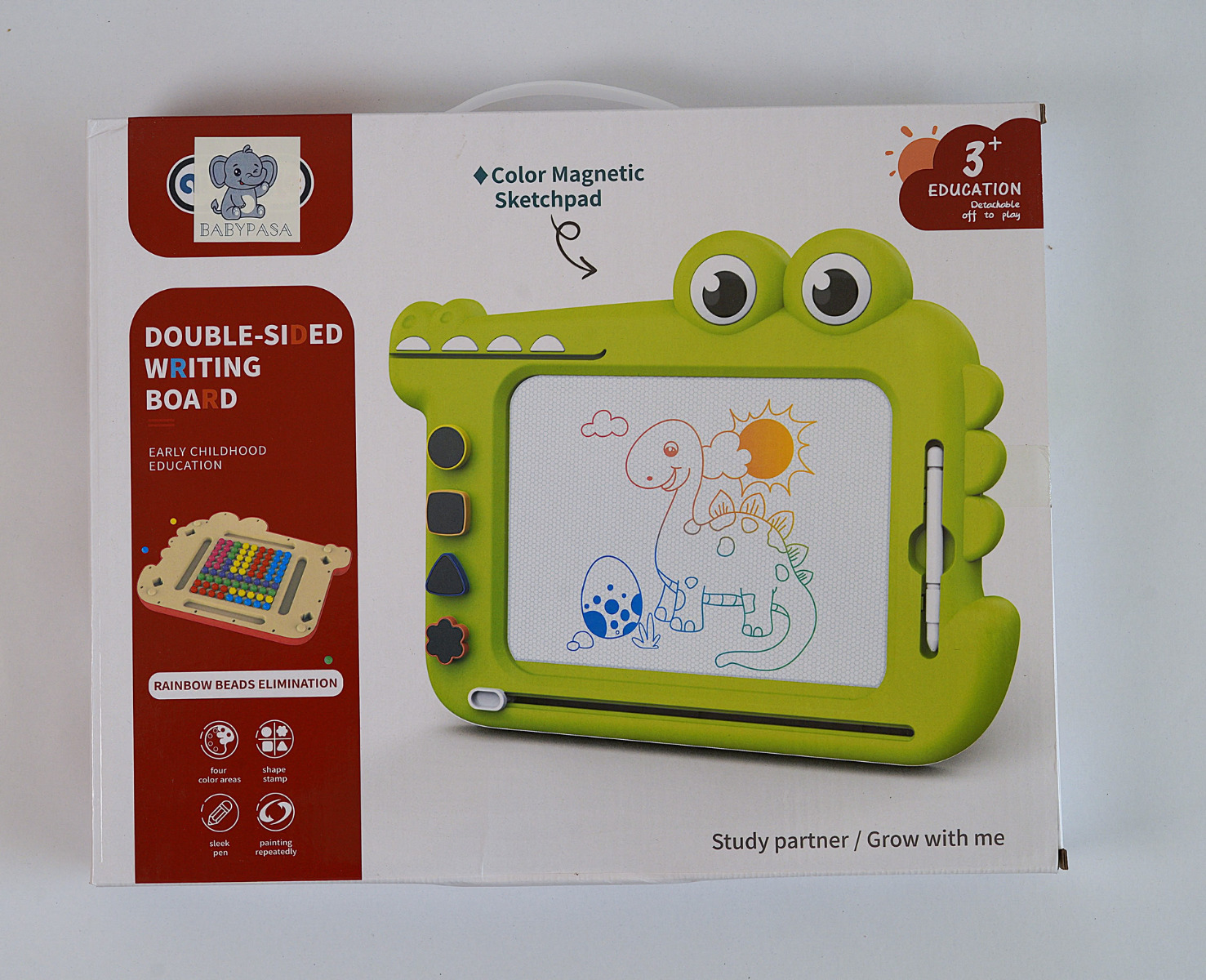 Double Sided Writing Board - Green - Image 2