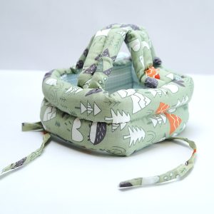 Baby Head Protector Breathable Helmet- Green