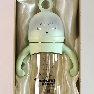 Milk & Water Training Bottle – Green Ring on the Top