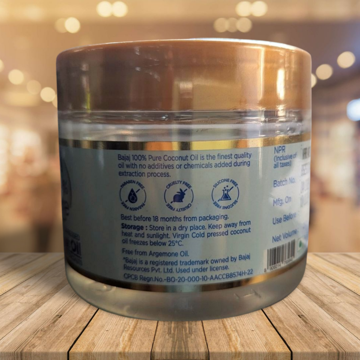 Bajaj Virgin and Cold Pressed Coconut Oil - Image 4