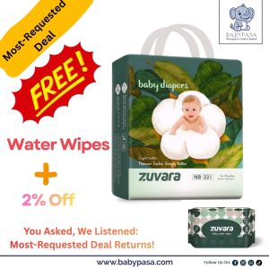 Zuvara — Feather Diaper Tape- NB – 22 pcs