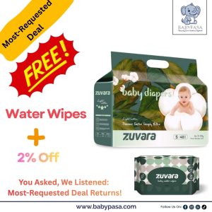 Zuvara Feather Diaper Tape – S – 40 Pcs
